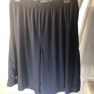 Under armour shorts navy xl blue